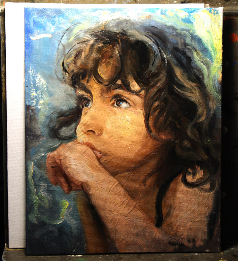 Rima is the daughter of Mariam Radi, a journalist from Gaza.